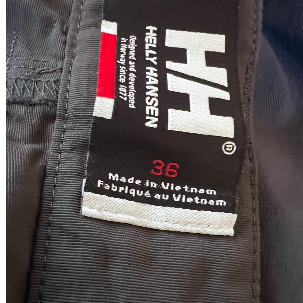 HH Cargo Shorts 11" in Charcoal Gray Quick Dry Hiking Trekking Men's Size 36W - Picture 11 of 15
